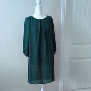 H&M Dark Green Dress